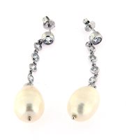 Orecchini Forever Gioielli Donna Orecchini Perla in Argento Perla FGOR00305 - FGOR00305